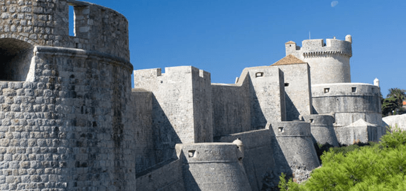 walls of dubrovnik